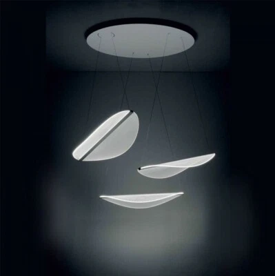 Stilnovo Diphy Sospensione 3 Luci LED trasparente - Immagine 1 di 4