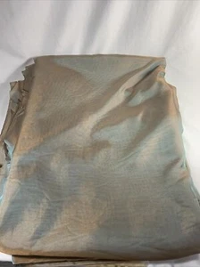 Bronze and Light Blue Iridescent Sheer Fabric - 124 inches, 5 1/2 yards - Picture 1 of 4