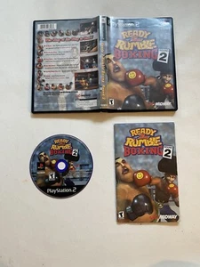 Ready 2 Rumble Boxing Round 2 Playstation 2 Complete w/ Manual Tested Working - Picture 1 of 6
