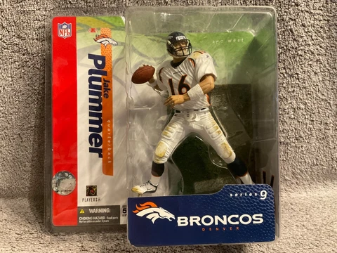 McFarlane Jake Plummer Denver Broncos Series 9 Variant NFL Sports Picks 2004 MOC Cover