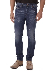 DIESEL Jeans W38 L34 Ripped Faded Stitched Tapered Fit BUSTER R8G4S STRETCH - Bild 1 von 5