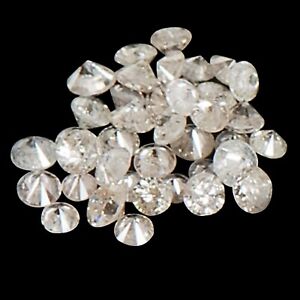 0.45Ct Excellent Round Shape 100% Certified Natural White Loose Diamond Lot
