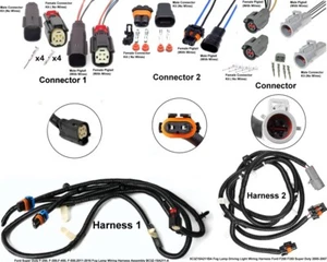 Fog Lamp Driving Light Wiring Harness Ford F250 F350 Super Duty - Bild 1 von 1