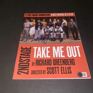 Jesse Williams Signed Take Me Out Broadway Script Book Beckett BAS - Picture 1 of 2