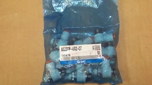 BAG OF 10 SMC Pneumatic Flow Control ELBOW - Picture 1 of 5