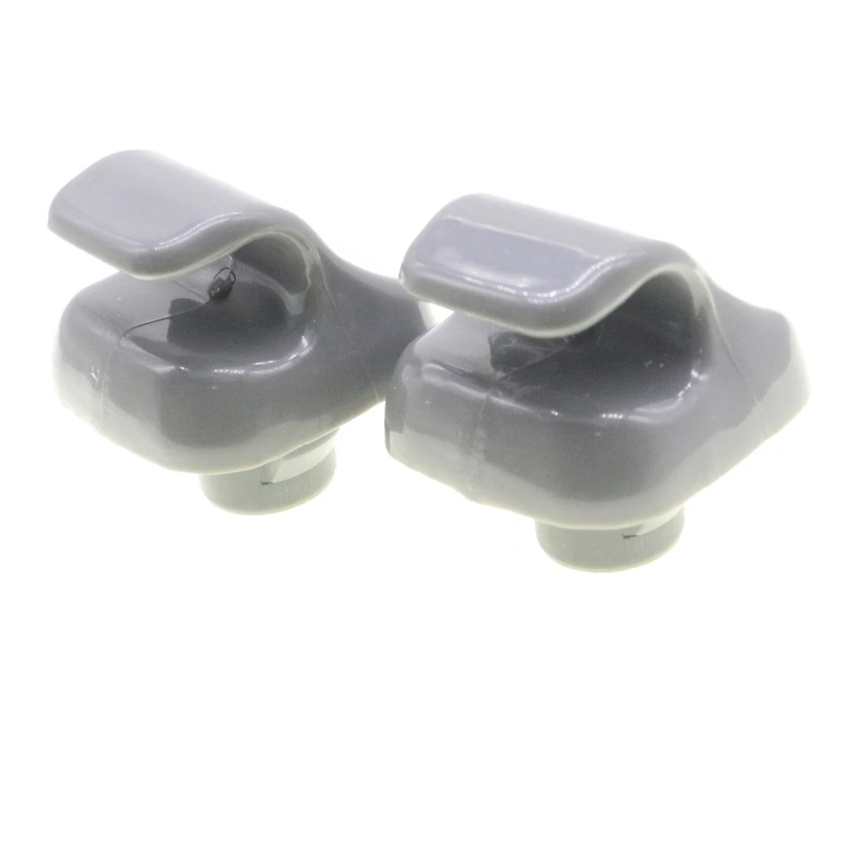 2 piezas clips de parasol gris transparente clip para Honda CR-V Civic Fit y Acura RSX TSX Foto 1 de 4