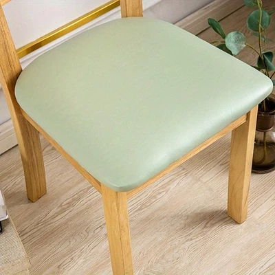 Waterproof leather elastic seat cushion cover for dining rooms and kitchens - Image 1 of 4