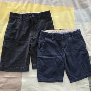 6Y GAP Kids uniform shorts BUNDLE, Black, Navy - Picture 1 of 3
