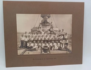 XX3136/ Linienschiff Hannover Marine Spanienreise 1924 schönes Foto 23 x 17 cm - Bild 1 von 1