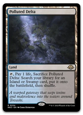Polluted Delta #224 (NM) Modern Horizons 3 MH3 Magic MTG - Image 1 of 2
