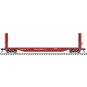 Atlas Master 20007094 HO 52' Canadian Bulkhead Flat Car Canadian National 603138 - Bild 1 von 1