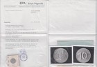 DDR 10 Pfennig 1950 A mit Expertise Papproth Stempelglanz  148237