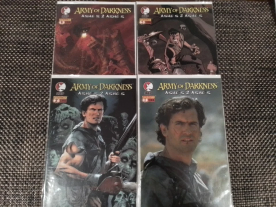 DYNAMITE  - Army of Darkness: "ASHES  2 ASHES" 4pc  Complete Set. 2004. UNREAD  - Image 1 of 3