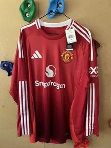Camiseta Adidas Hombre Talla XL Manchester United Aeroready Roja 24/25 IT1971 - Imagen 1 de 7