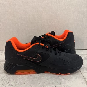 Nike Air 180 'Black Hyper Crimson' Orange FJ9259-002 Men's Size 13 - Picture 1 of 9