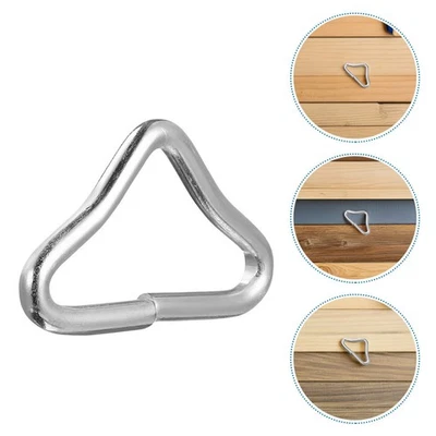  24 pezzi di ricambio per trampolino: fibbie triangolari resistenti per la - Image 1 of 4