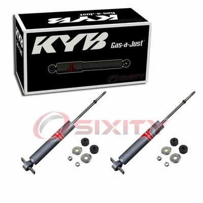 2 pc KYB Gas-a-Just Front Shock Absorbers for 1963-1981 Pontiac Catalina ls - Imagem 1 de 4