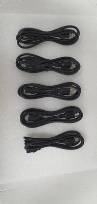 X5 1.8m Power Cord - US 3 Pin Plug, C13  Mains Lead Cable for USA 110V - Image 1 of 4