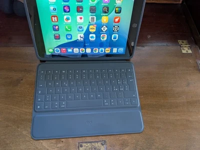 Logitech Rugged Folio for iPad (7th, 8th, & 9th gen) Smart Protective Keyboard - Image 1 of 4