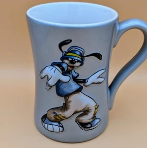 Disney Store Exclusive Goofy 3D Ceramic Tall 12.5cm Mug Silver 450ml - Picture 1 of 5
