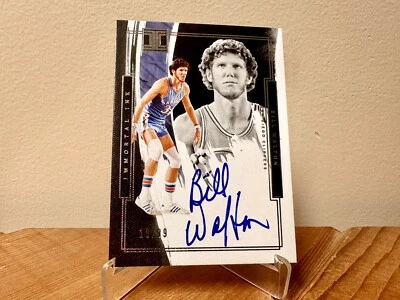 2021-22 Panini Impeccable Bill Walton On-Card Auto #/99 — 第 1/2 张图片