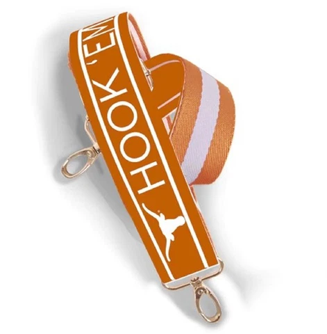 Desden Texas Longhorns Patterned 1.5" Purse Strap Cover