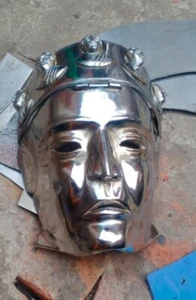 Roman mask,Greek mask,Roman mask replica,brass mask,face mask - Picture 1 of 1