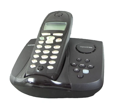 Gigaset C300 Schnurlostelefon mit Anrufbeantworter inkl. Kabel gebraucht Händler - Bild 1 von 4