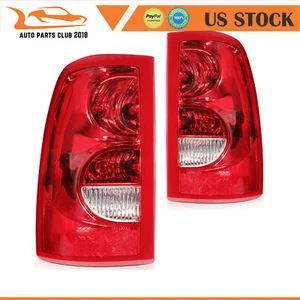 Fits 2003-2006 Chevy Silverado Taillights Assembly Rear Red Housing Lamps - Picture 1 of 9