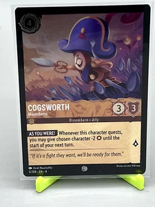 Cogsworth - Majordomo - 5/204 - Común - Lámina fría casi nuevo - Como nuevo Disney Lorcana - Imagen 1 de 2