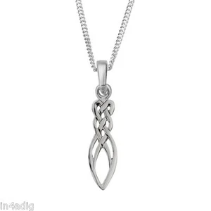 Kirstie Celtic Knot Pendant with Silver Chain - Picture 1 of 1