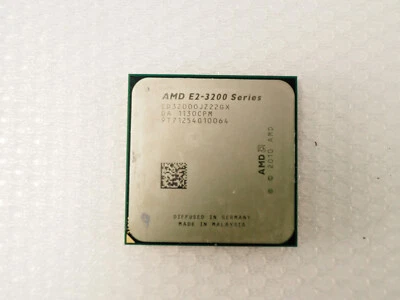 AMD E2-3200 2.4GHZ Dual-Core (ED32000JZ22GX) Socket FM1 CPU Processor - Image 1 of 3