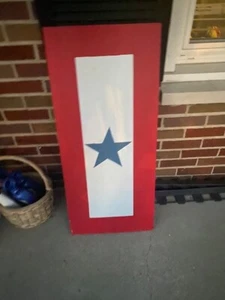 Blue Star Porch Board. - Picture 1 of 1