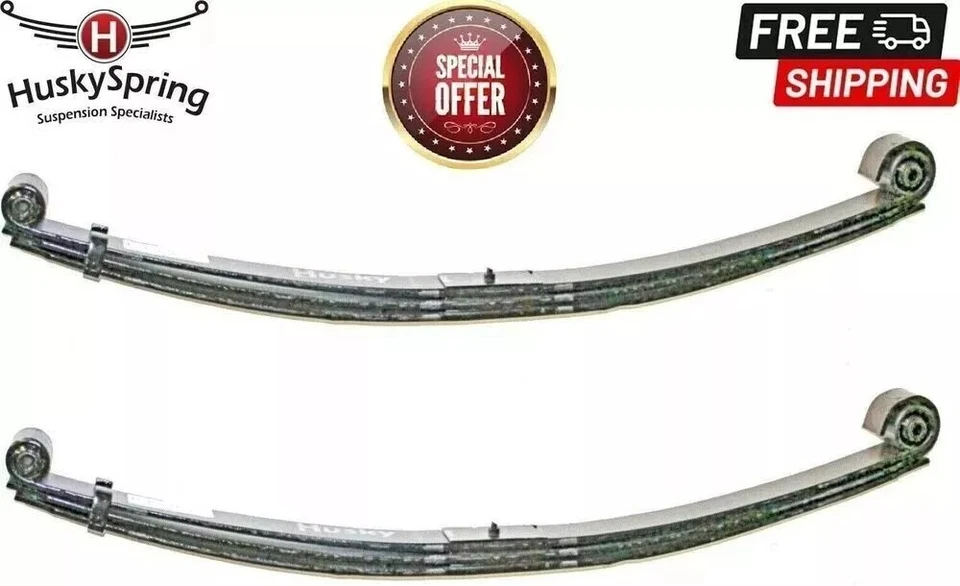 2 Packs of 2 Leaf Springs HD Front F-250 F-350 F-450 F-550 Super Duty For FORD - Image 1 of 4