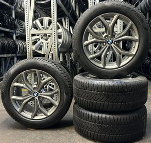 4 original BMW winter wheels styling 735 265/50 R19 110H X5 G05 X6 G06 6883752 1848 - Picture 1 of 3