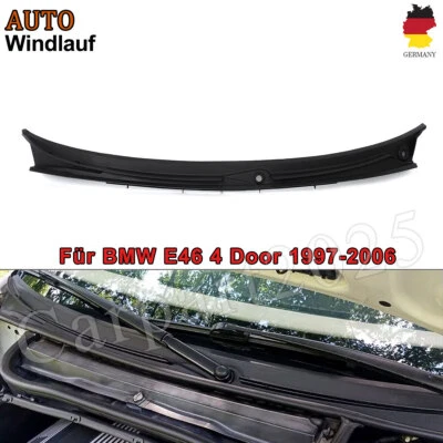 51718208483 Für BMW 3er E46 Limousine M3 Scheibenwischer Vent Gugel Kühlergrill  - Bild 1 von 4