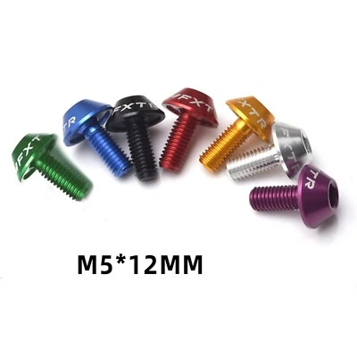 Aluminum Alloy Bike Bicycle Water Bottle Cage Bolt Screws MTB Road Equipment - Image 1 of 4