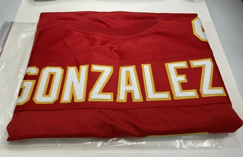 HOFSM Hall of Fame Sports Football Jersey Tony Gonzalez Kansas City Chiefs # 88 Cover