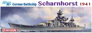 Modellino nave 1/350 german battleship scharnhorst 1941 dragon 1036 scala 1:350 - Foto 1 di 5