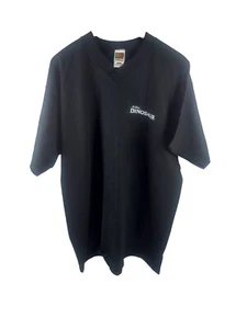 Disney Dinosaur Movie Black Movie Shirt XL Extra Large Promo 2000 V Neck  - Picture 1 of 4