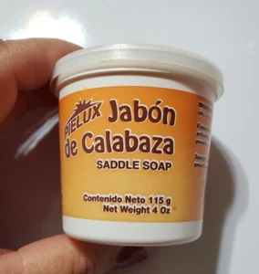 Pumpkin Soap and Conditioner Cleans Leather Saddle  PIELUX Jabon De Calabaza - Picture 1 of 7