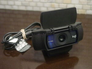 Logitech Logi V-U0028 1080p USB PC Webcam with cover, microphone NICE