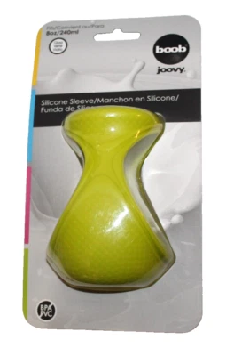 Joovy Boob Funda Silicona Biberón 8 Onzas Verde Bebé Foto 1 de 4