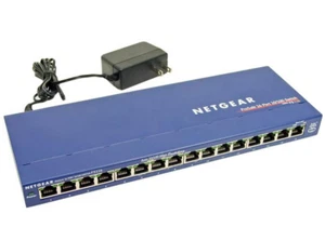 NetGear FS116 ProSafe 16-Ports External Switch with power supply - Picture 1 of 1