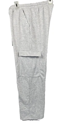 Pantalones deportivos No Boundaries para junior gris con cordón elástico cintura talla mediana 8-10 Foto 1 de 4