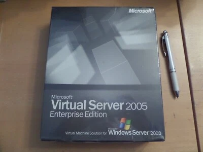 Microsoft Virtual Server 2005 Enterprise Edition NEW Still Sealed In Box - Image 1 of 4