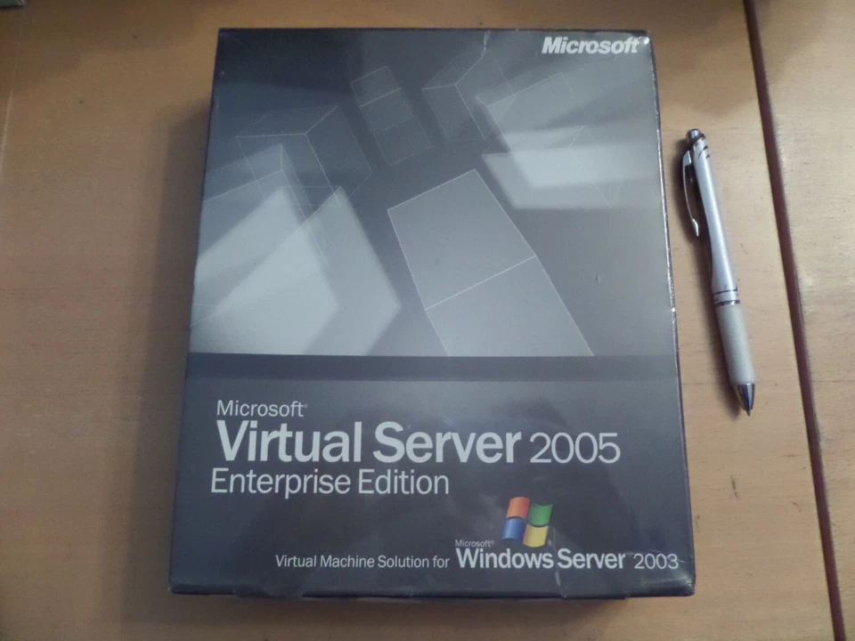 Microsoft Virtual Server 2005 Enterprise Edition NEW Still Sealed In Box - Image 1 of 4