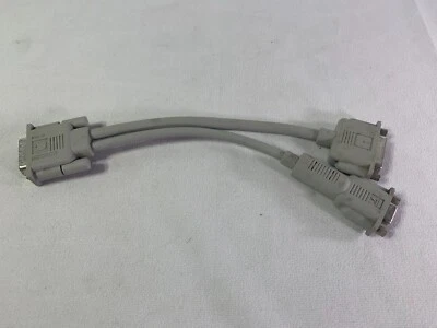 Apple IIe Card Y-Cable Splitter for Joystick & Floppy Drive 590-0703-A - Image 1 of 4
