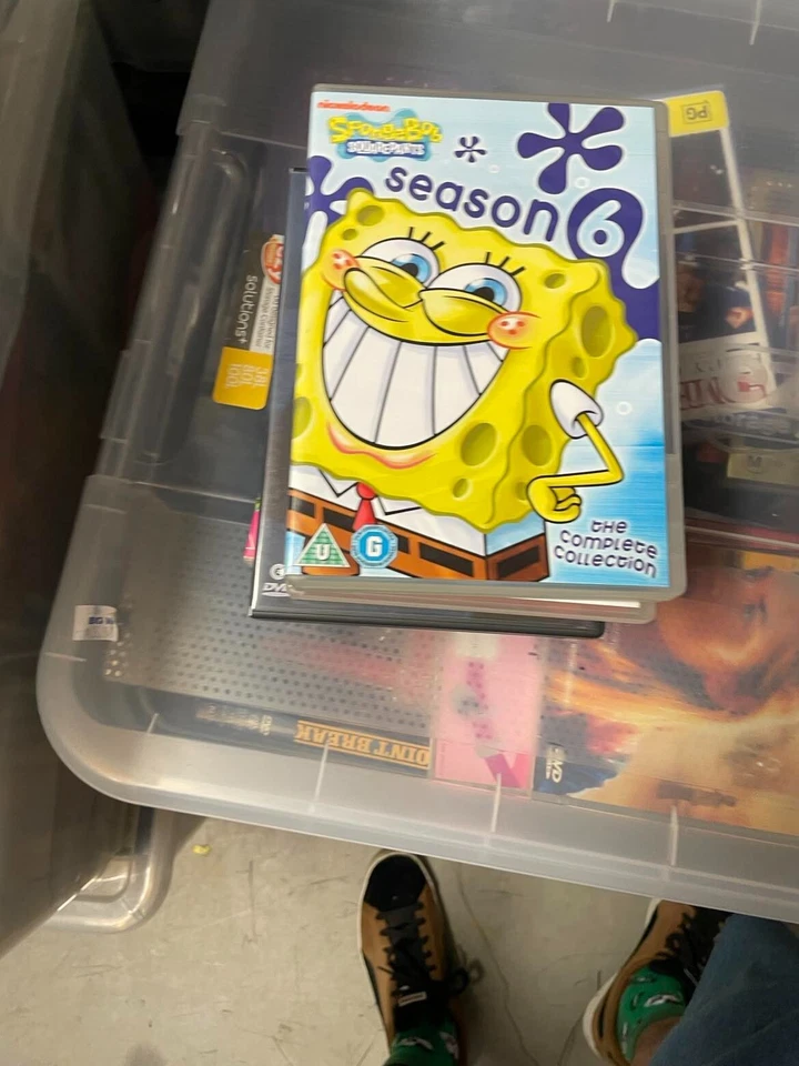 Spongebob Squarepants : Season 6 (Box Set, DVD, 2010)  vgc dvd region 2 t221 - Image 1 of 1
