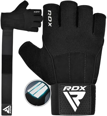 RDX Fitness Handschuhe, Trainingshandschuhe mit 3 Handgelenk-Stabilisierungsplat